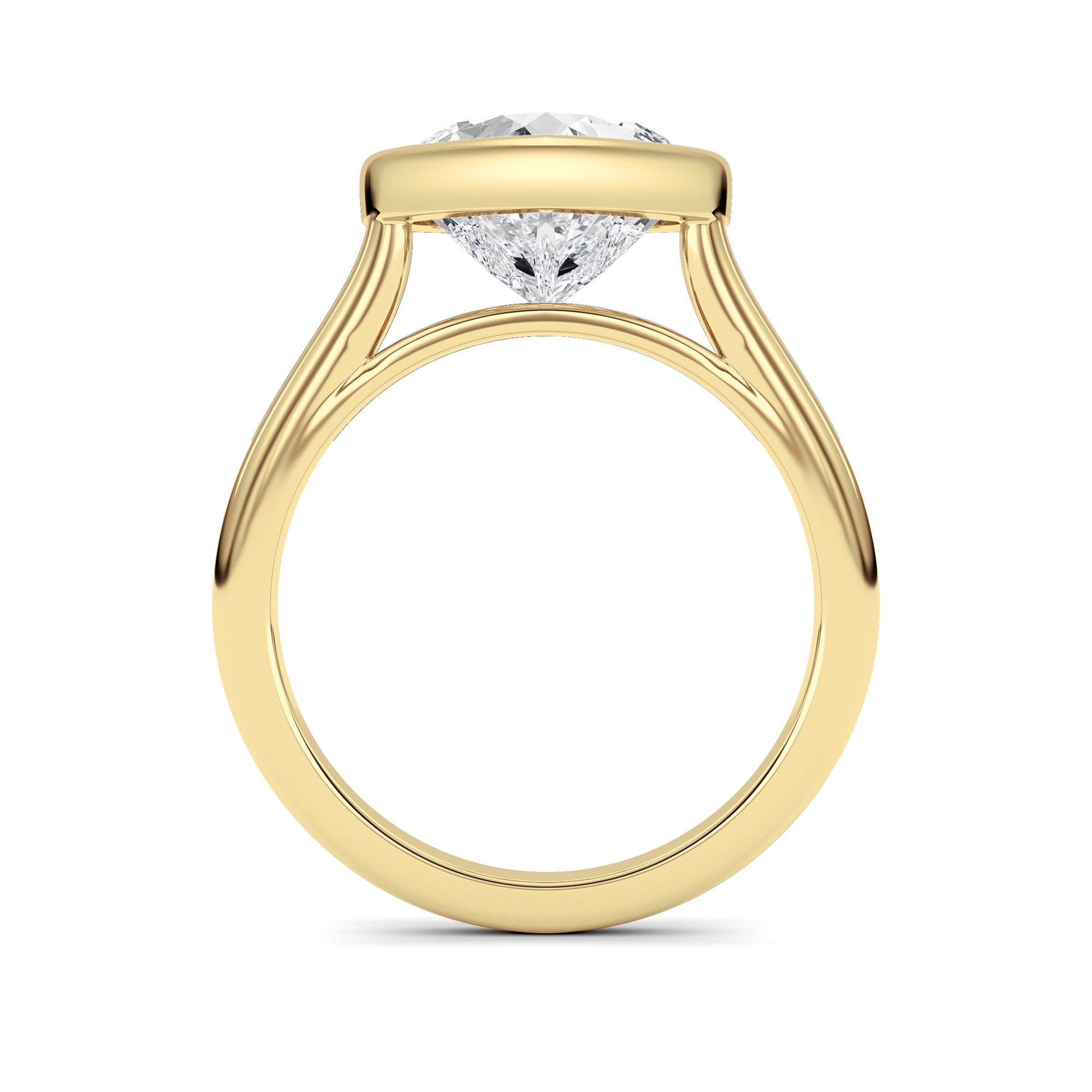 14kt yellow gold/3.00/side