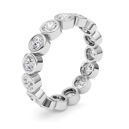 14kt white gold/1.50/5/6/7/8/9/side