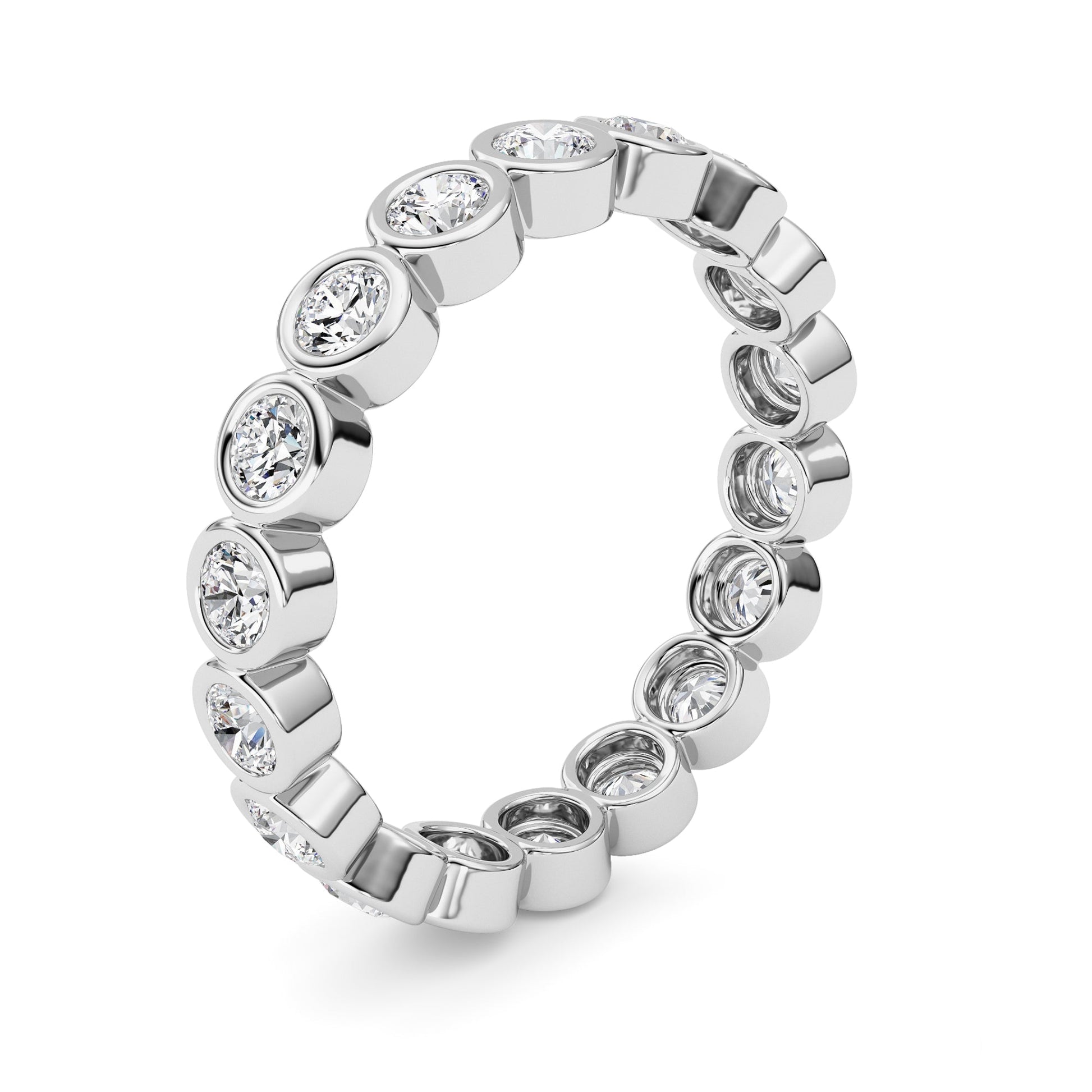 14kt white gold/2.00/5/6/7/8/9/front