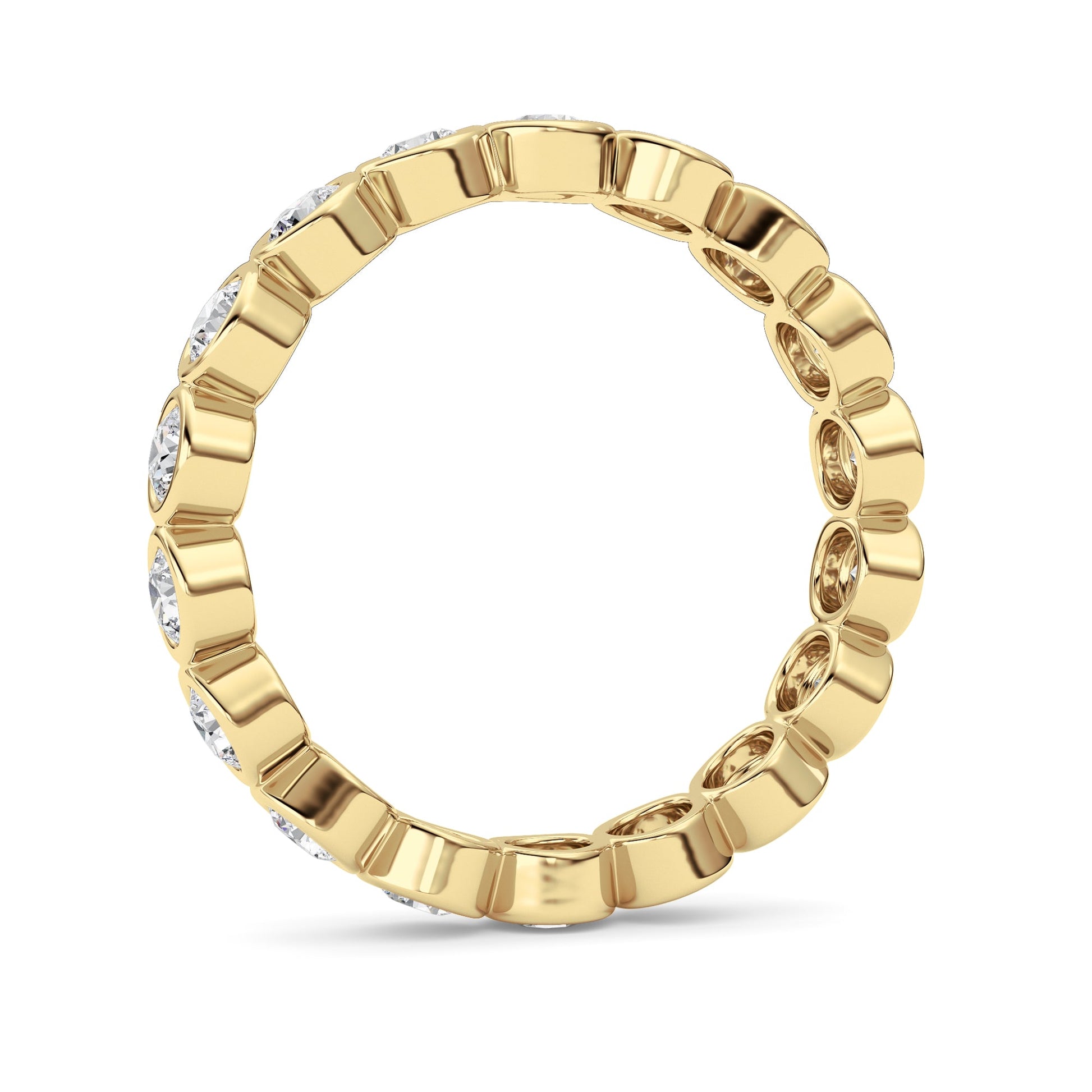 14kt yellow gold/2.00/5/6/7/8/9/perspective