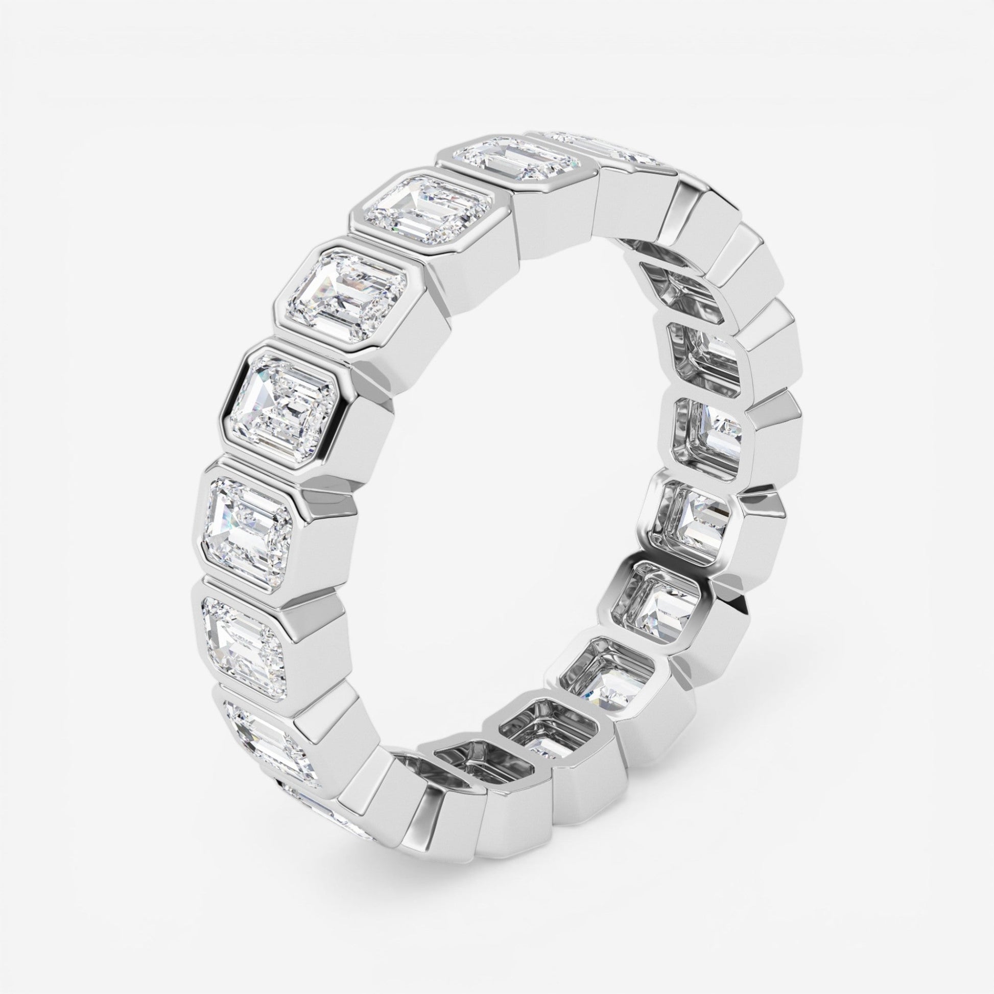 14kt white gold/3.00/5/6/7/8/9/front