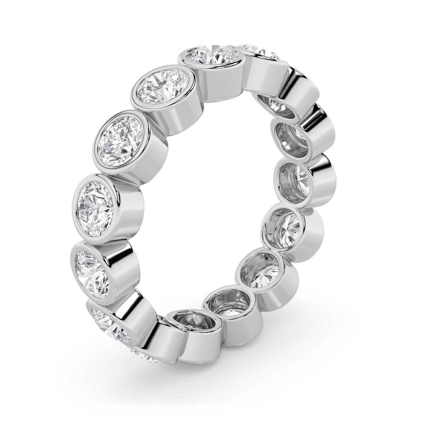 14kt white gold/2.50//6/7/8/9/side