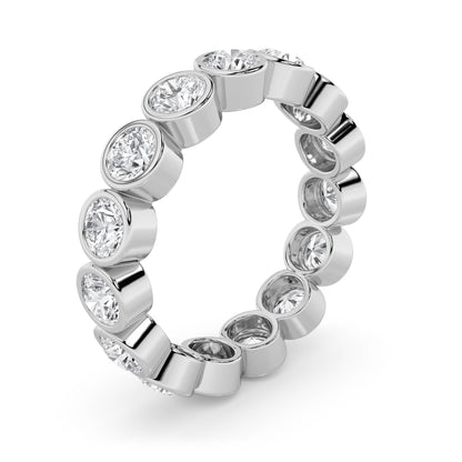 14kt white gold/2.50//6/7/8/9/side