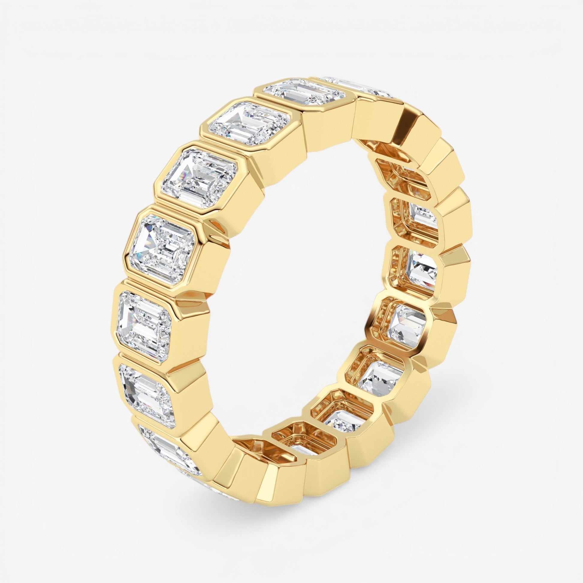 14kt yellow gold/2.50/5/6/7/8/9/side