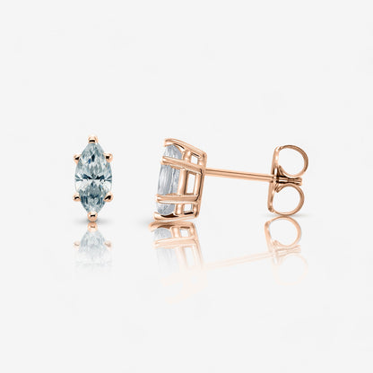 18kt rose gold/0.50/1.00/1.50/2.00/push-back/screw-back/jumbo-back/side