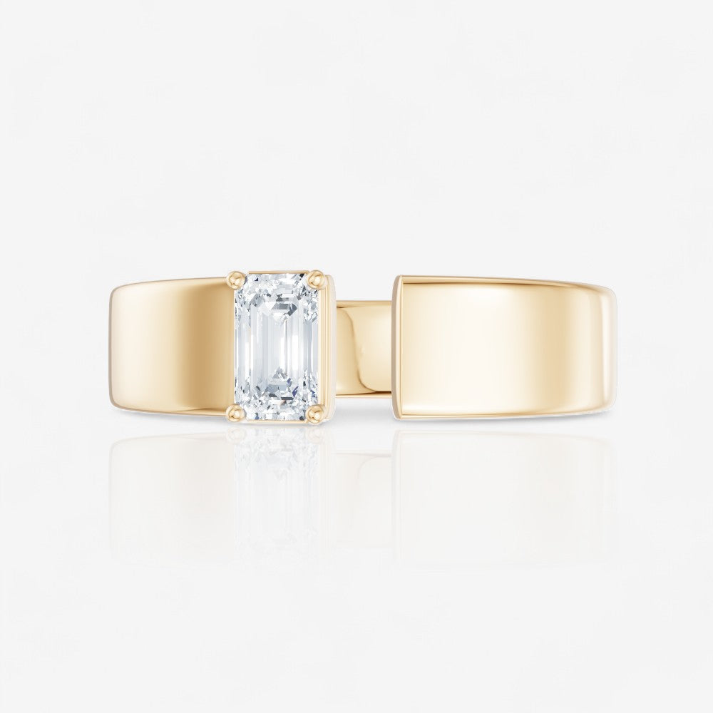 14kt yellow gold/perspective