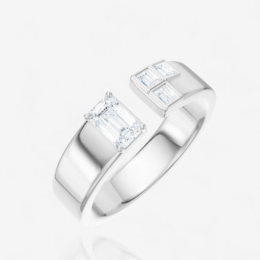14kt white gold/top