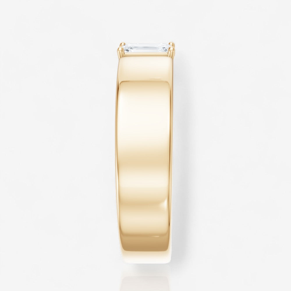 14kt yellow gold/front