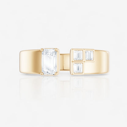 14kt yellow gold/perspective