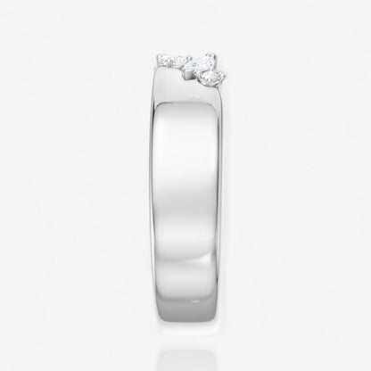 14kt white gold/side