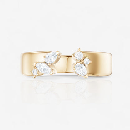 14kt yellow gold/perspective