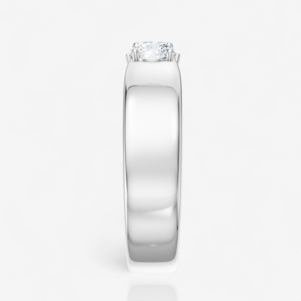 14kt white gold/front