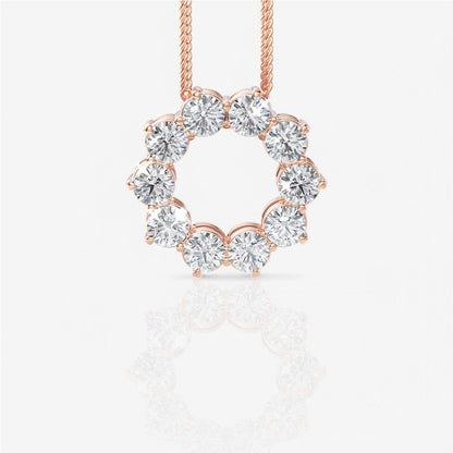 18kt rose gold/1.00/top