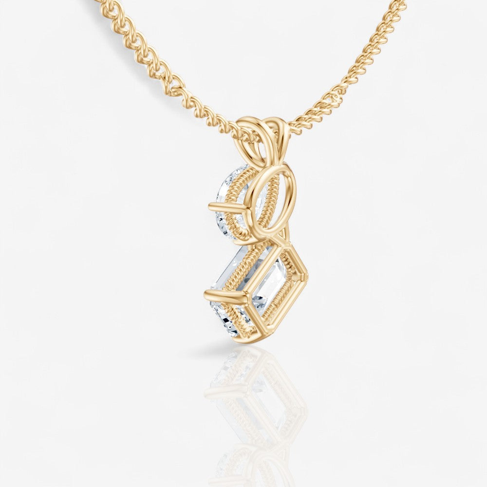 18kt yellow gold/1.50/side