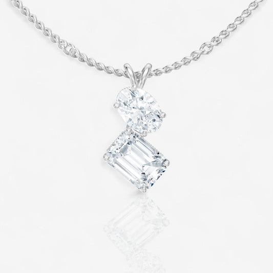 14kt white gold/18kt white gold/platinum/1.50/top