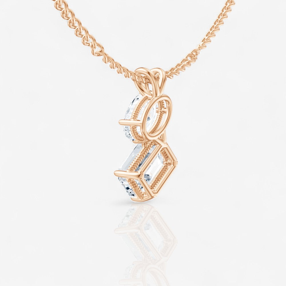 18kt rose gold/1.00/front