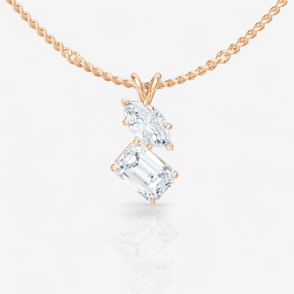 18kt rose gold/0.75/top