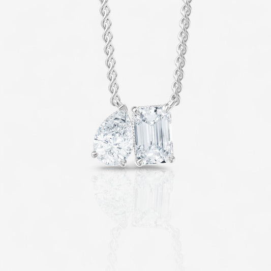 14kt white gold/18kt white gold/platinum/1.00/top