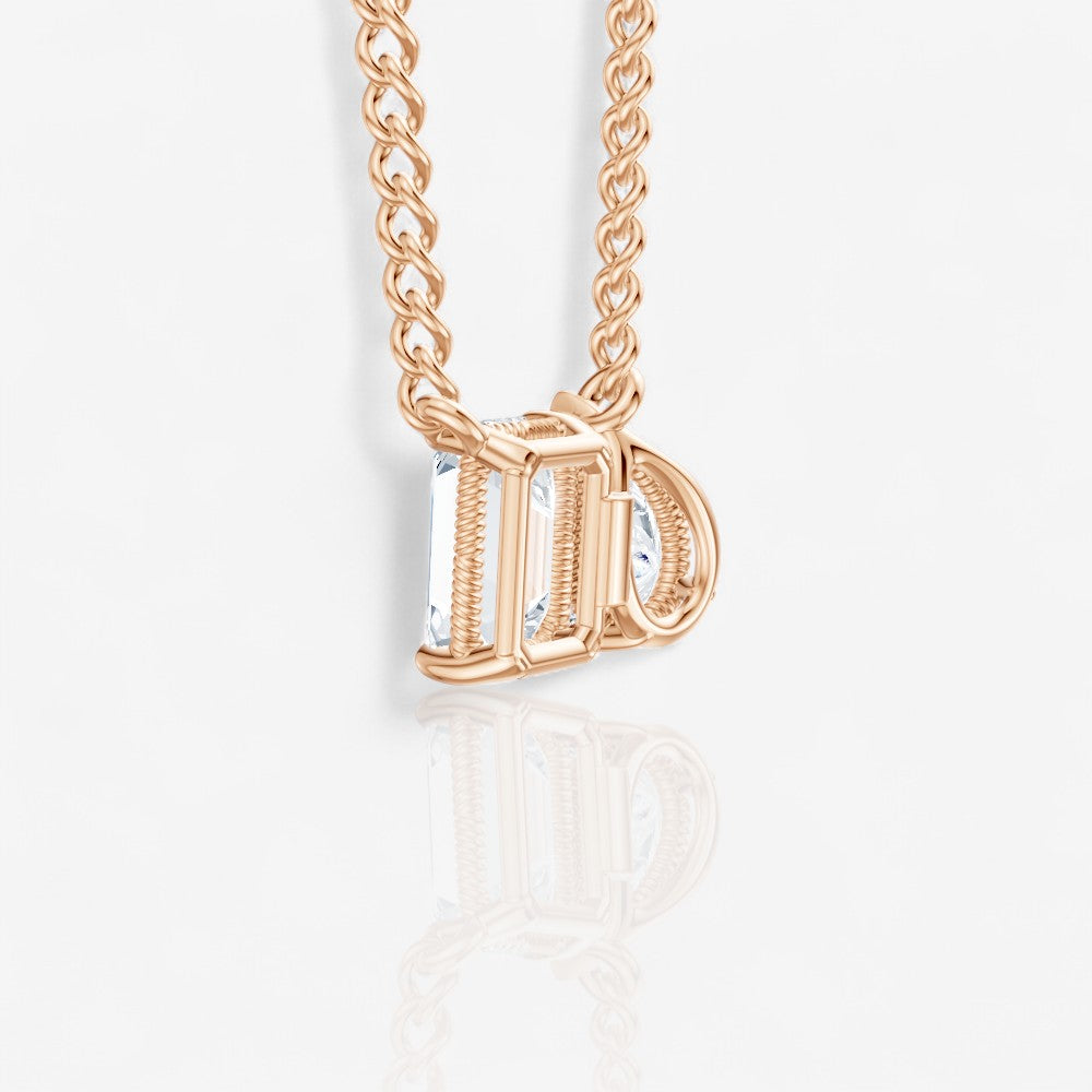 18kt rose gold/1.00/side
