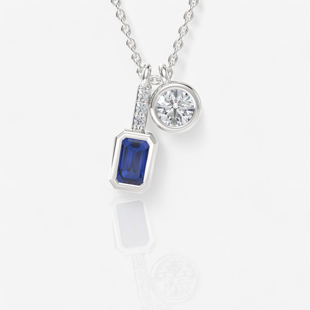 14kt white gold/18kt white gold/platinum/0.50/top
