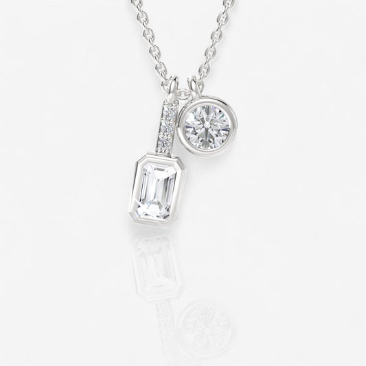 14kt white gold/18kt white gold/platinum/0.50/top