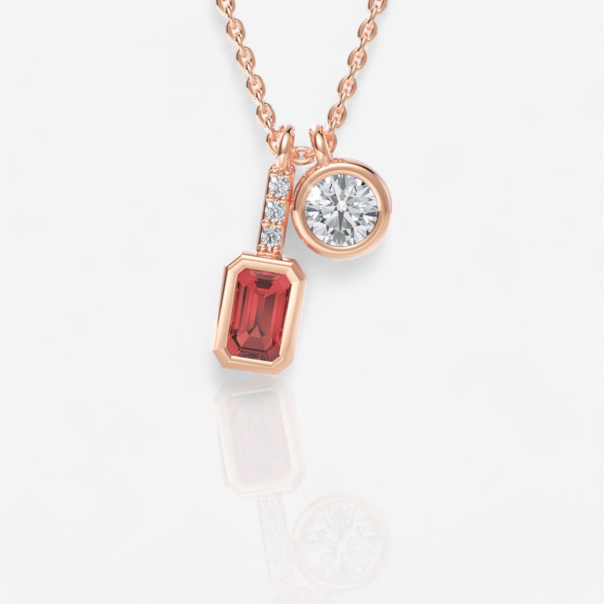 18kt rose gold/0.50/top
