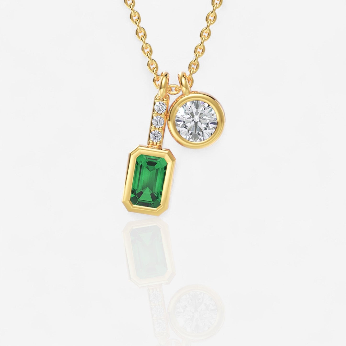 18kt yellow gold/0.50/top