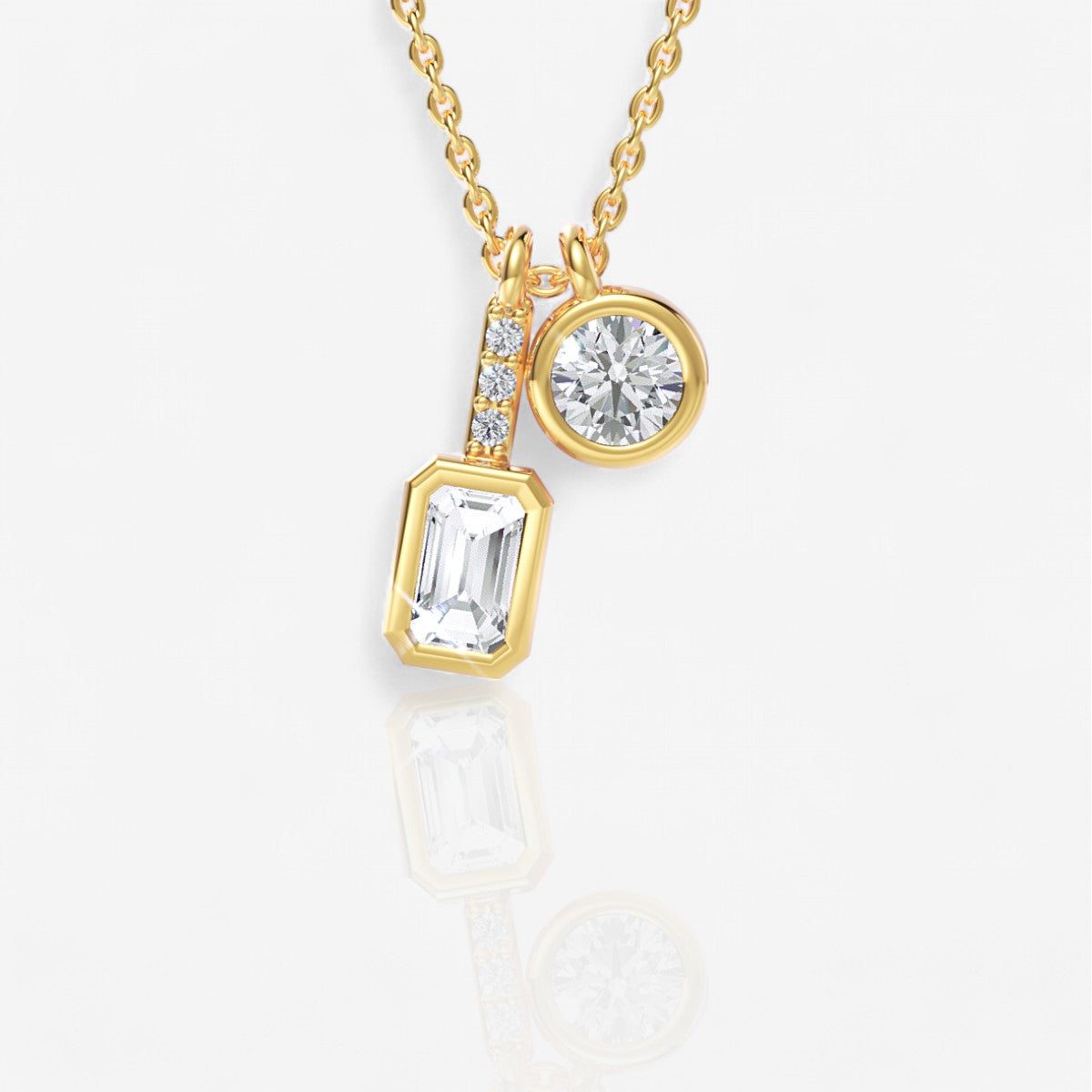 18kt yellow gold/0.50/top