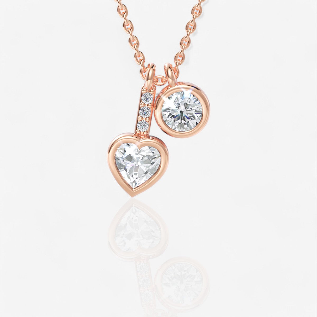18kt rose gold/0.50/top