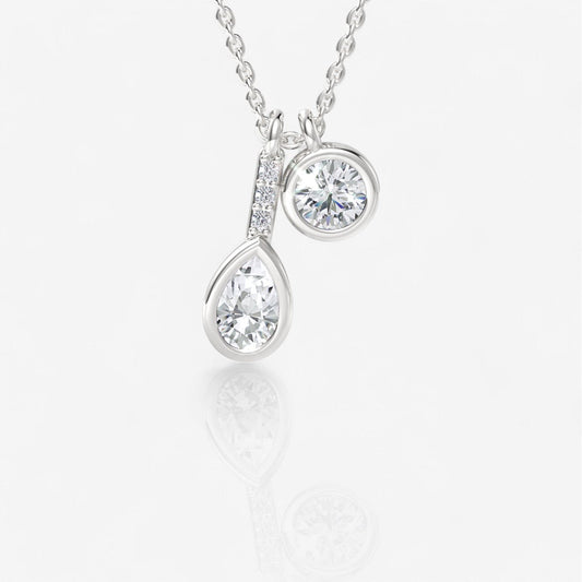 14kt white gold/18kt white gold/platinum/0.50/top