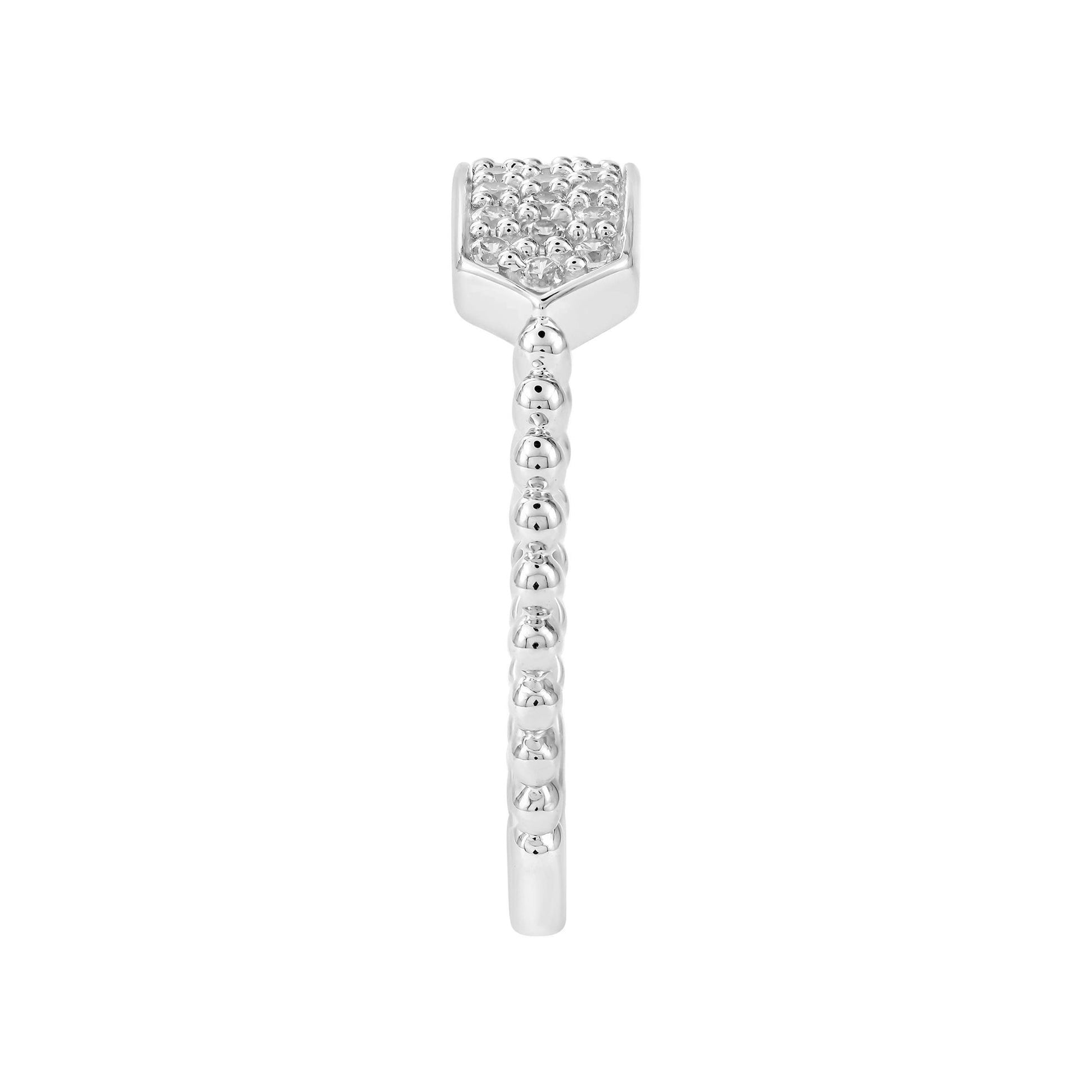 14KT White Gold/7/Back