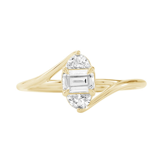 14kt yellow gold/7/top