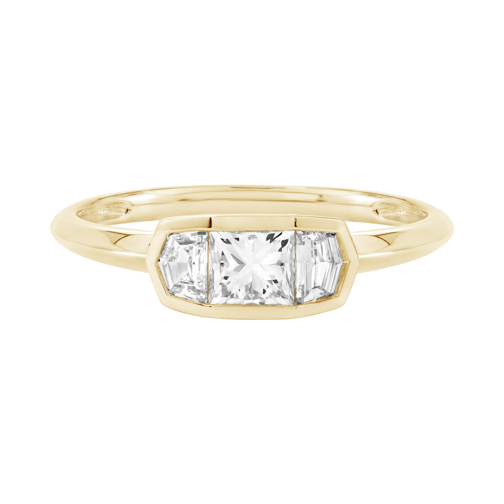 14kt yellow gold/7/top