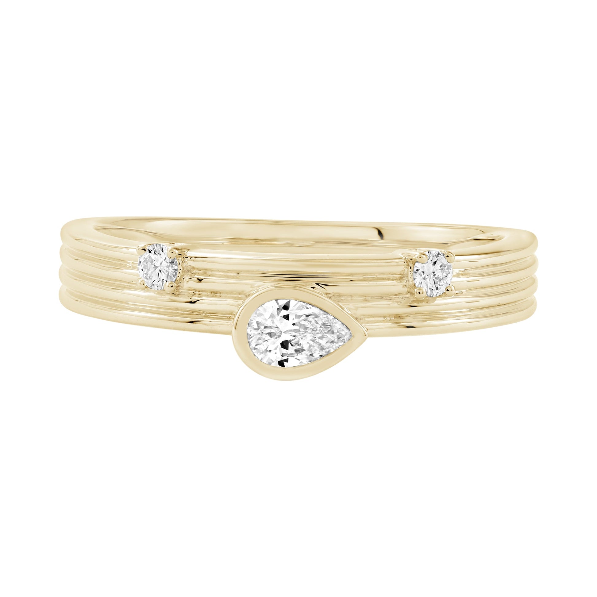 14kt yellow gold/7/top
