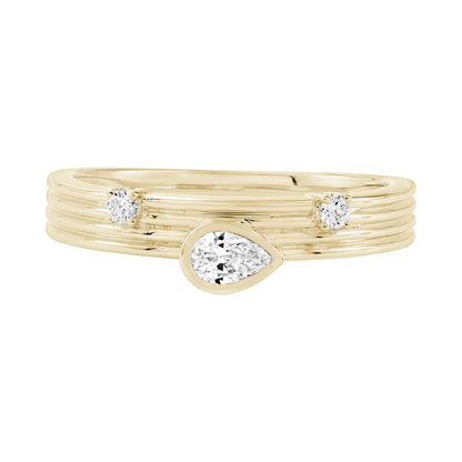 14kt yellow gold/7/top