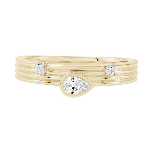 14kt yellow gold/7/top