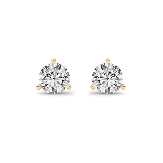14kt yellow gold/1.50/push-back/top