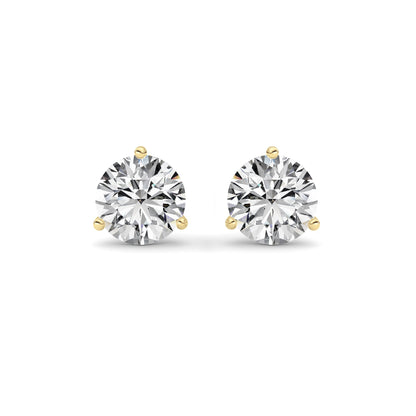 14kt yellow gold/3.00/push-back/top