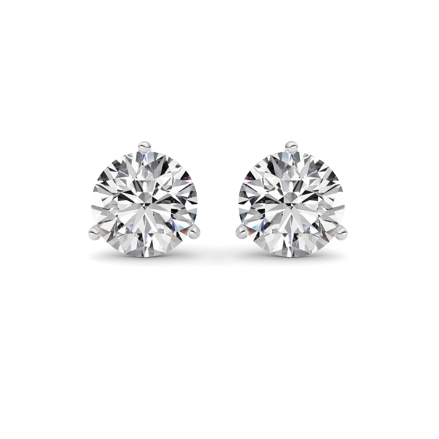 14kt white gold/6.00/push-back/front