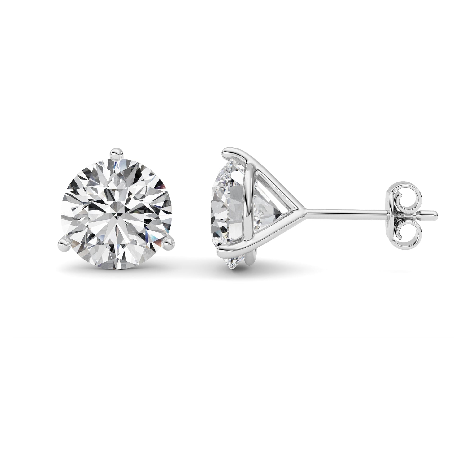 14kt white gold/5.50/push-back/side