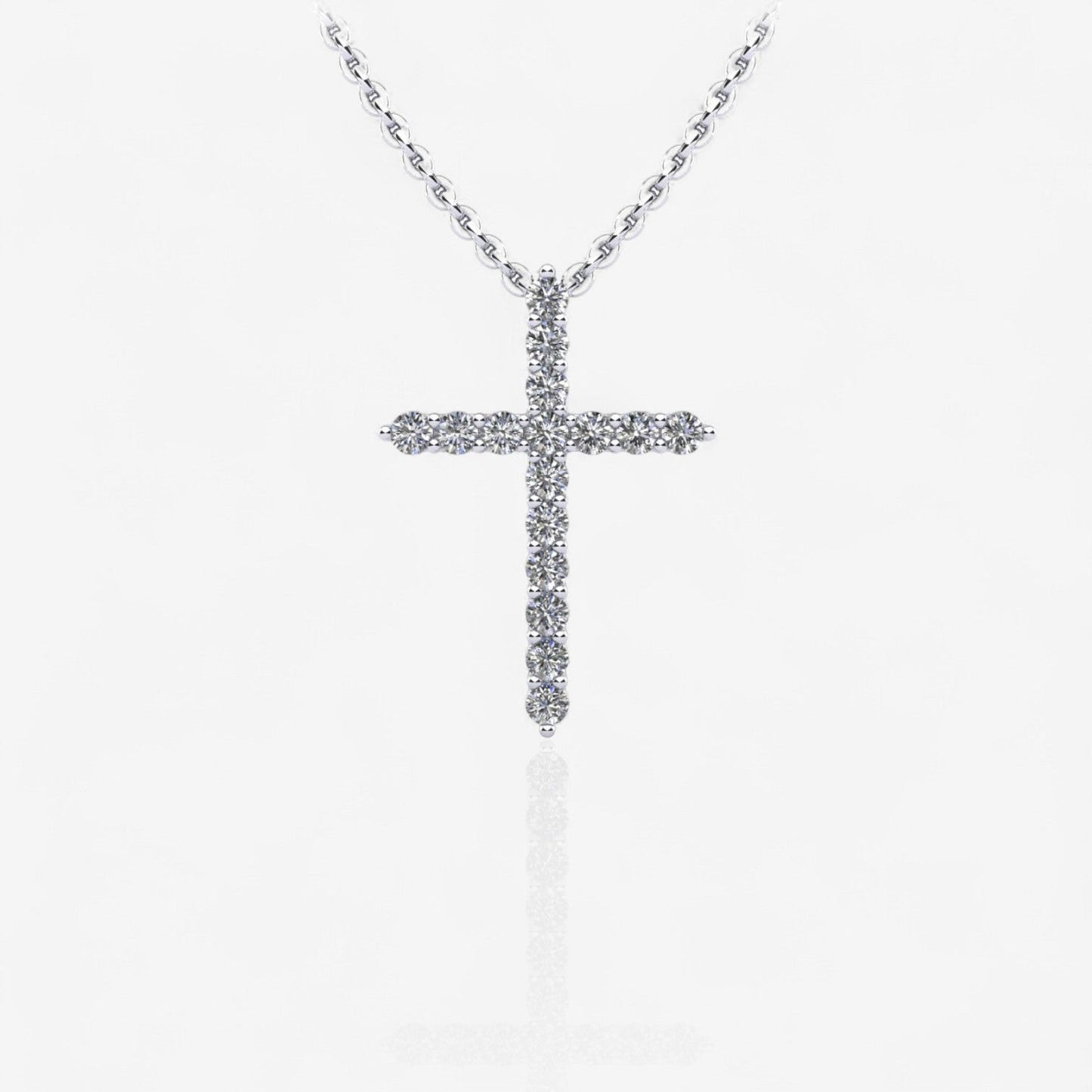 14kt white gold/1.00/top