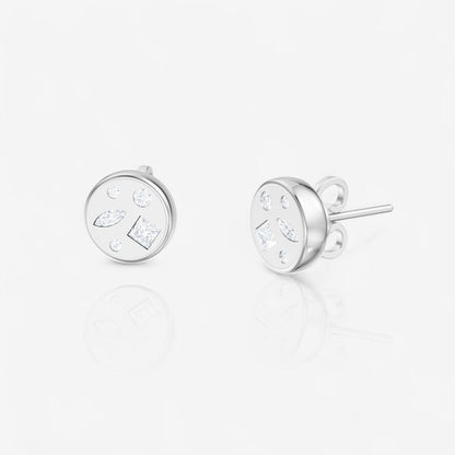 14kt white gold/top