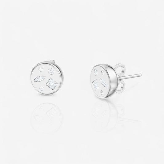 14kt white gold/top