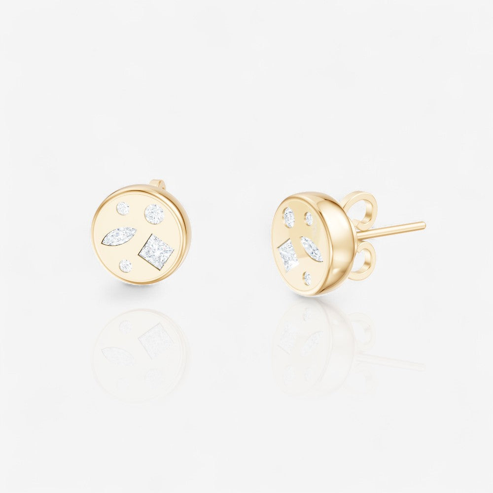14kt yellow gold/top