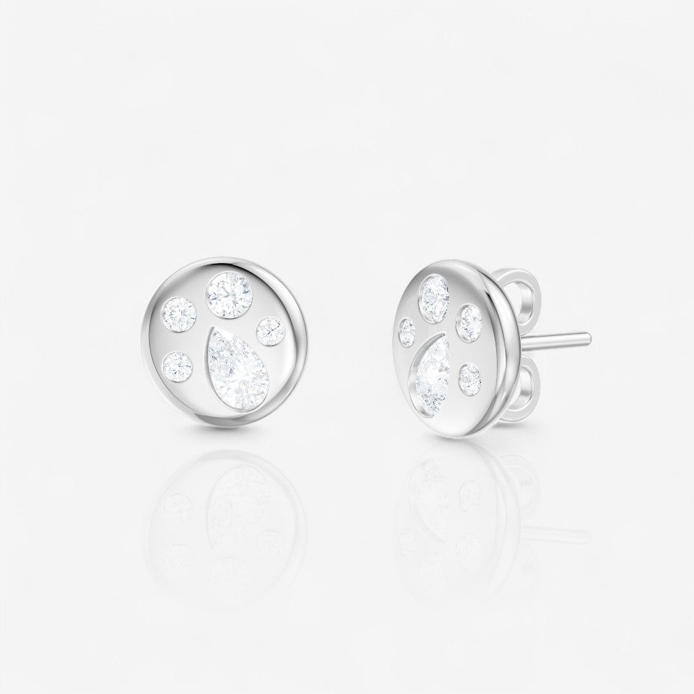 14kt white gold/top
