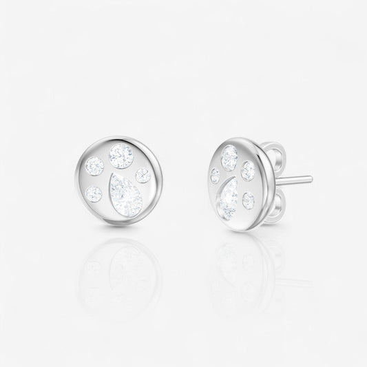14kt white gold/top