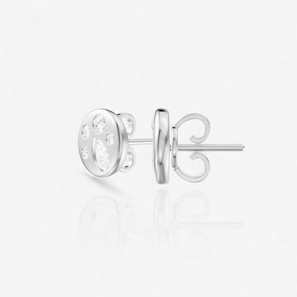 14kt white gold/front