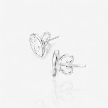 14kt white gold/side
