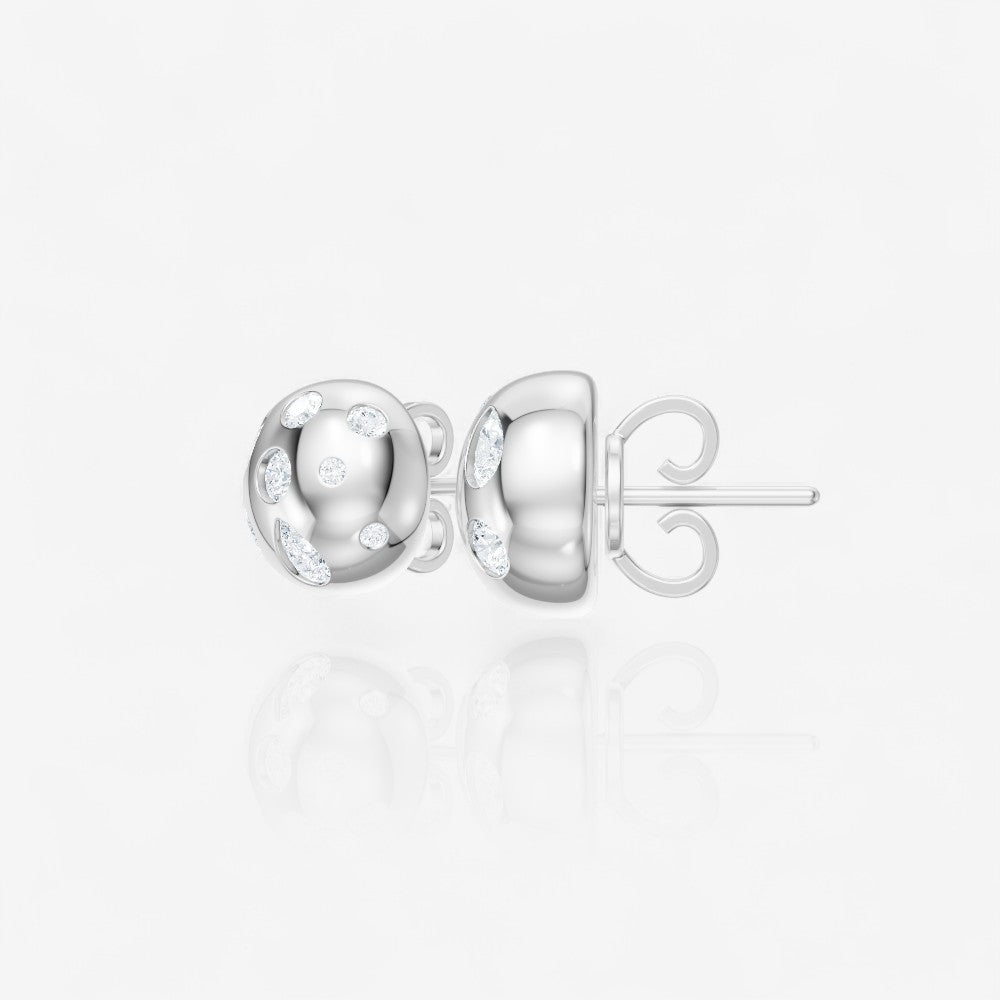14kt white gold/front