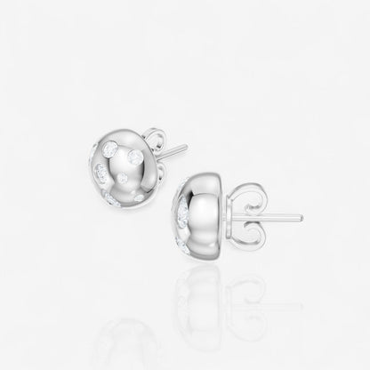 14kt white gold/side